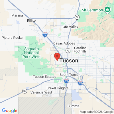 Map to  office in Tucson, AZ