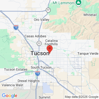Map to Primary Office office in Tucson, AZ