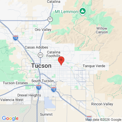 Map to  office in Tucson, AZ