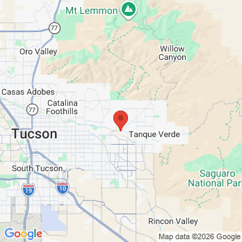 Map to Smiles Only office in Tucson, AZ