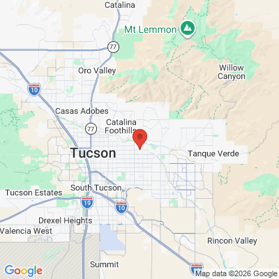 Map to  office in Tucson, AZ