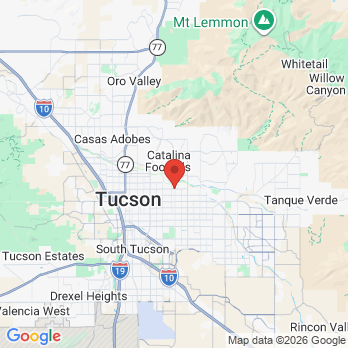 Map to Primary Office office in Tucson, AZ