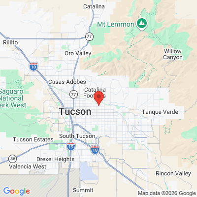 Map to  office in Tucson, AZ