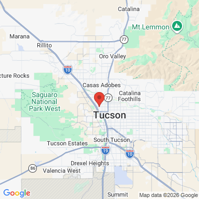 Map to  office in Tucson, AZ