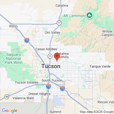 Map to  office in Tucson, AZ