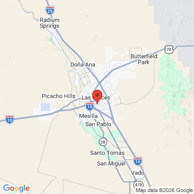 Map to  office in Las Cruces, NM