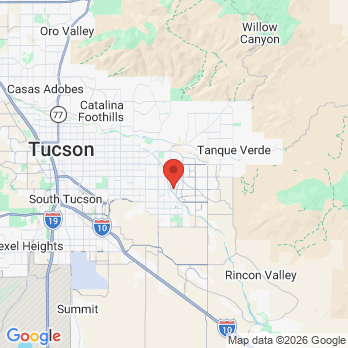 Map to Ideal Dental of Tucson office in Tucson, AZ