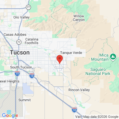 Map to  office in Tucson, AZ
