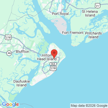 Map to Hilton Head Dental office in Hilton Head Islane, SC