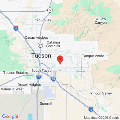 Map to  office in Tucson, AZ