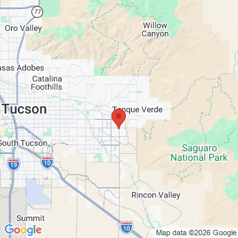 Map to Primary Office william g allen dds office in Tucson, AZ