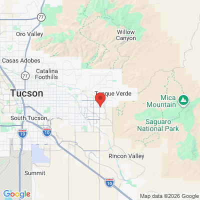 Map to  office in Tucson, AZ