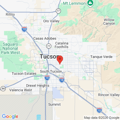 Map to  office in Tucson, AZ