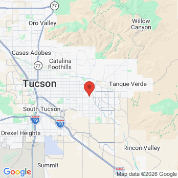 Map to Primary Office office in Tucson, AZ