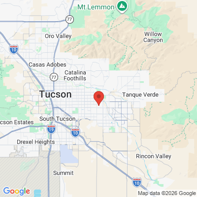 Map to  office in Tucson, AZ