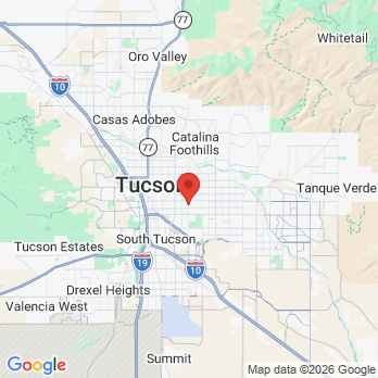 Map to Adam Dalesandro office in Tucson, AZ