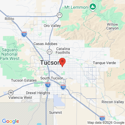 Map to  office in Tucson, AZ
