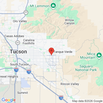 Map to  office in Tucson, AZ