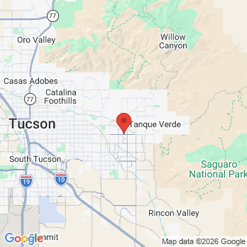 Map to Old Pueblo Dental office in Tucson, AZ
