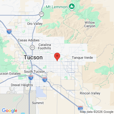 Map to  office in Tucson, AZ