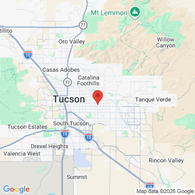 Map to  office in Tucson, AZ