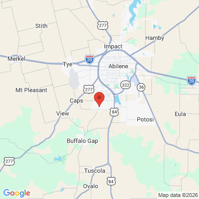 Map to  office in Abilene, TX