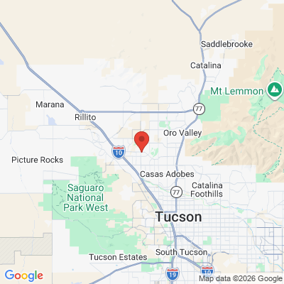 Map to  office in Tucson, AZ