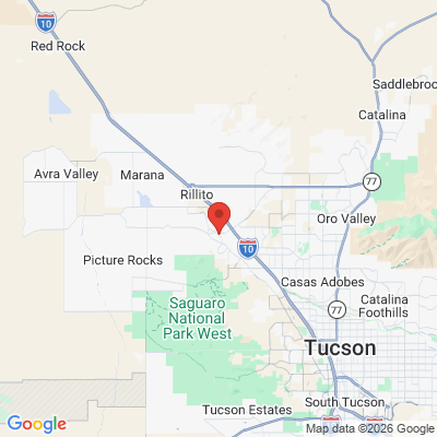 Map to  office in Tucson, AZ