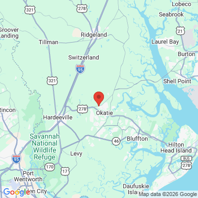 Map to  office in Hardeeville, SC