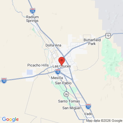 Map to  office in Las Cruces, NM