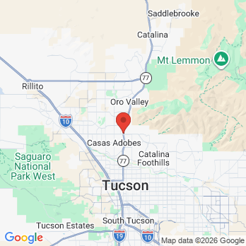 Map to Primary Office office in Tucson, AZ