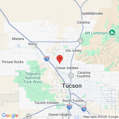Map to  office in Tucson, AZ