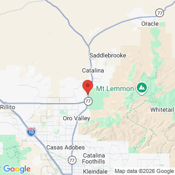 Map to Primary Office office in Oro Valley, AZ