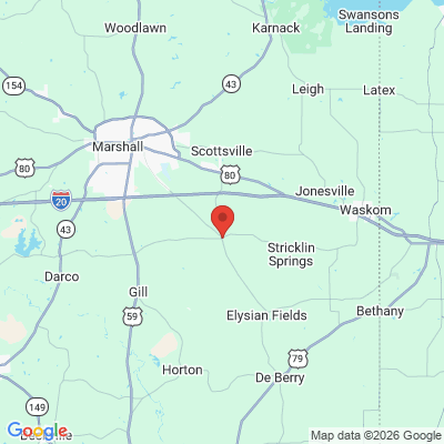 Map to  office in Crossroads, TX