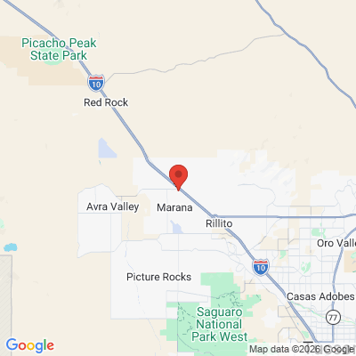 Map to  office in Marana, AZ