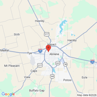 Map to  office in Abilene, TX