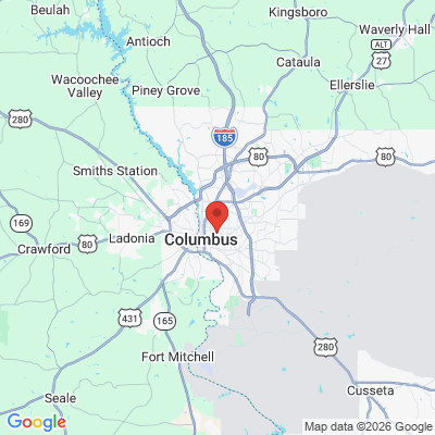 Map to  office in Columbus, GA