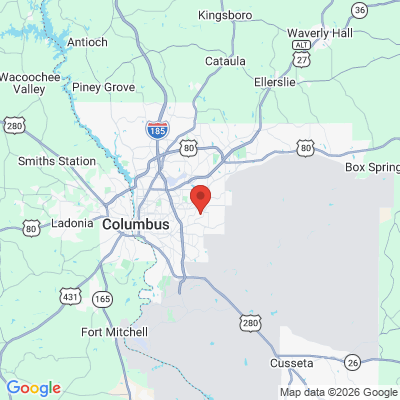 Map to  office in Family Dentistry Of Columbus