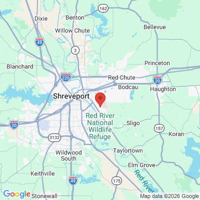 Map to  office in Bossier City, LA