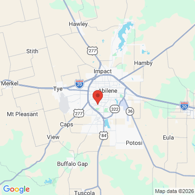 Map to  office in Abilene, TX