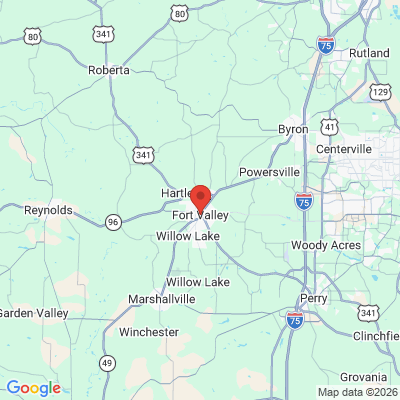 Map to  office in Fort Valley, GA