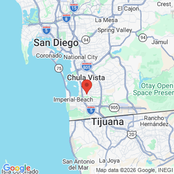 Map to Dr.Denise Maroon  Dentist office in Chula Vista, CA