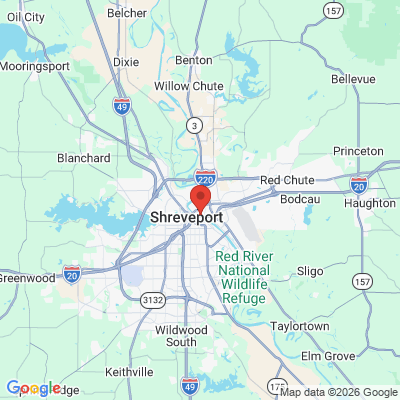 Map to  office in Bossier City, LA
