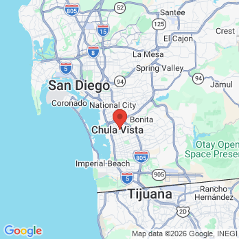 Map to Primary Office office in Chula Vista, CA