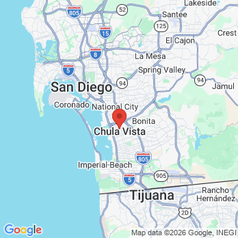Map to Primary Office office in Chula Vista, CA