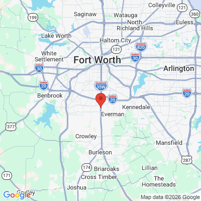 Map to  office in Fort Worth, TX