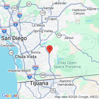 Map to Macatangay Dentistry office in Chula Vista, CA