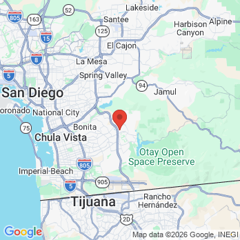 Map to Dental Art Designs at EastLake office in Chula Vista, CA