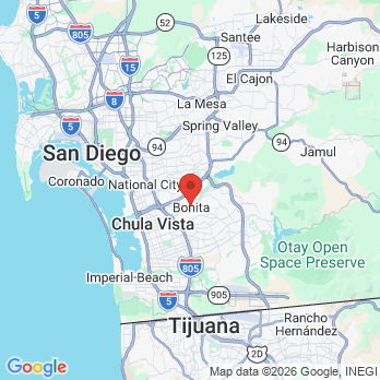 Map to Primary Office office in Bonita, CA