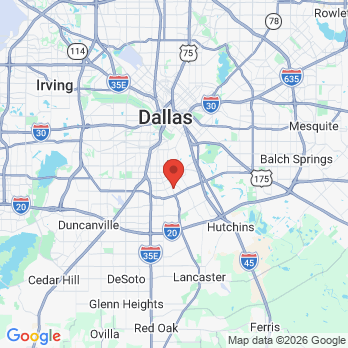 Map to ABC DENTAL office in Dallas, TX